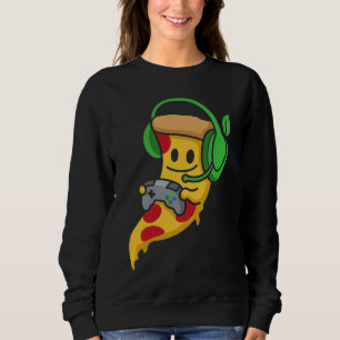 Spelarpizza Videospel Rollig Mat Män Pojkar Barn T Shirt