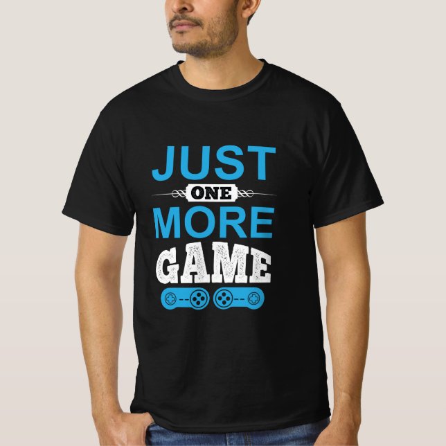Spelarpresentationen ger bara ett spel till t shirt (Framsida)