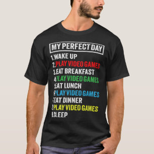 Spelarpresenter för perfekt för Tonåring videos T Shirt