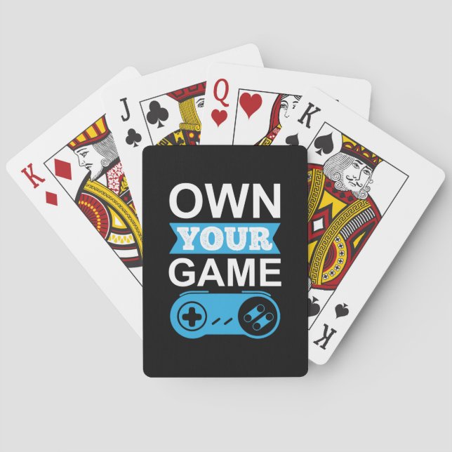 Spelarpresentet äger ditt spel casinokort (Baksidan)