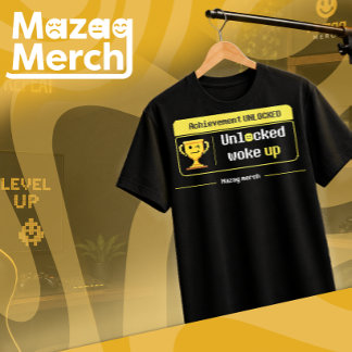 Spelarprestation Upplåst Pixelkonst T Shirt