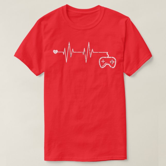 Spelarpultslag TShirt Video Game Älskare Gift1 T Shirt (Design framsida)