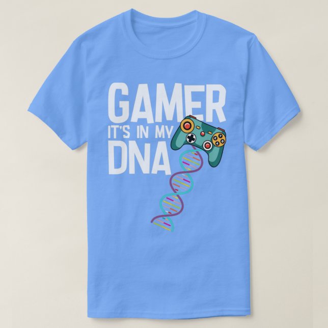 Spelarspel i min DNA1 T Shirt (Design framsida)
