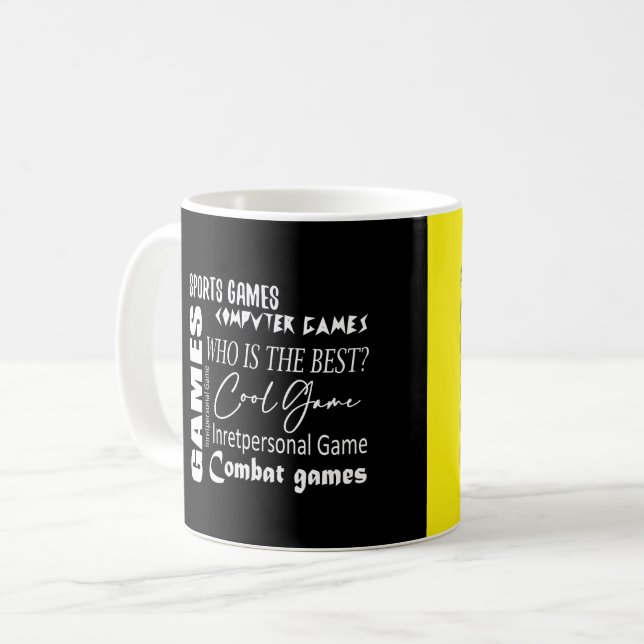 Spelarspel Kaffemugg (Framsida vänster)