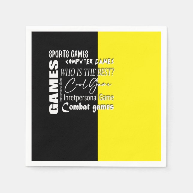 Spelarspel Pappersservett (Framsidan)