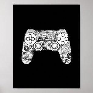 Spelartröja Speltröjor För Män Pojkar TV-spel Poster