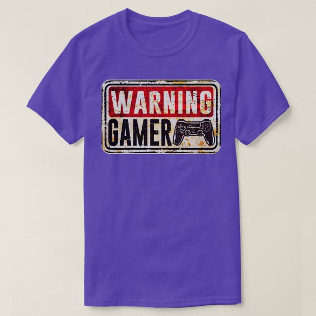 Spelarvarning T Shirt (Design framsida)