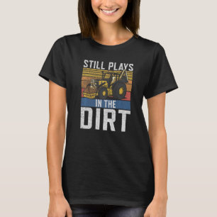 Spelas fortfarande i Dirt Construction Workers & C T Shirt