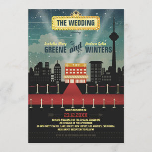 Spelas nu upp - Toronto-version Inbjudningar