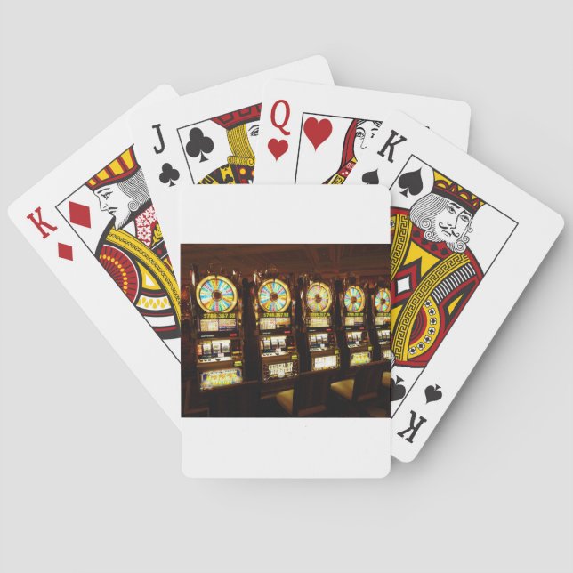 Spelautomat Enhandsbandit Pengar Las Vegas Kortlek (Baksidan)