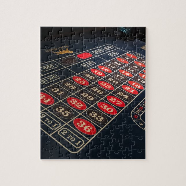 Spelbord Roulette Las Vegas Pussel (Vertikal)