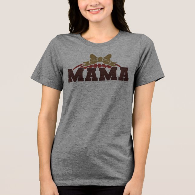 Speldag - Mamma - Fäst och Festive T Shirt (Framsida)