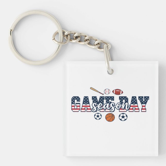 Speldag säsong Patriotisk Multi Sport Fan Present (Framsidan)