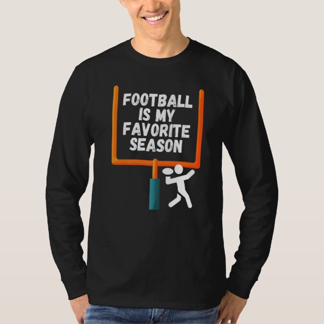 Speldagen för populära fotbollsäsong t shirt (Framsida)