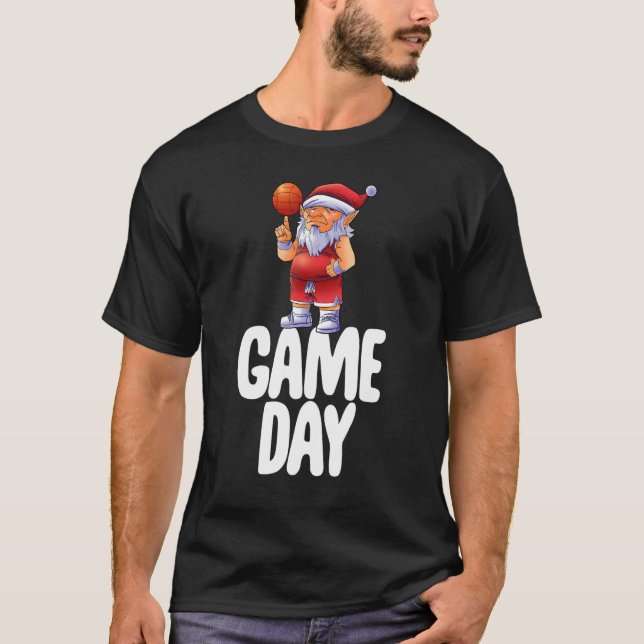 Speldagen Gnome Football Game Firande Kvinnor i fo T Shirt (Framsida)
