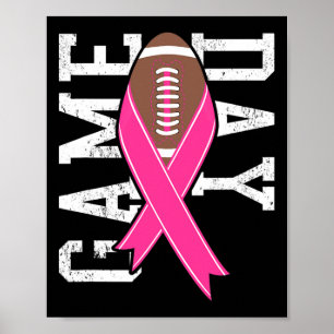 Speldagen - Rosa för bröstcancermedvetenhet i brös Poster