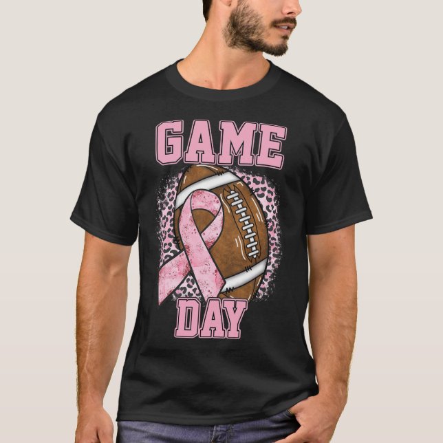 Speldagen - Rosa för ökad medvetenhet om bröstcanc T Shirt (Framsida)