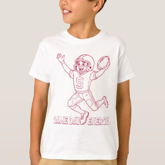 Speldagsenergi! Football Player Kids’ T-Shirt