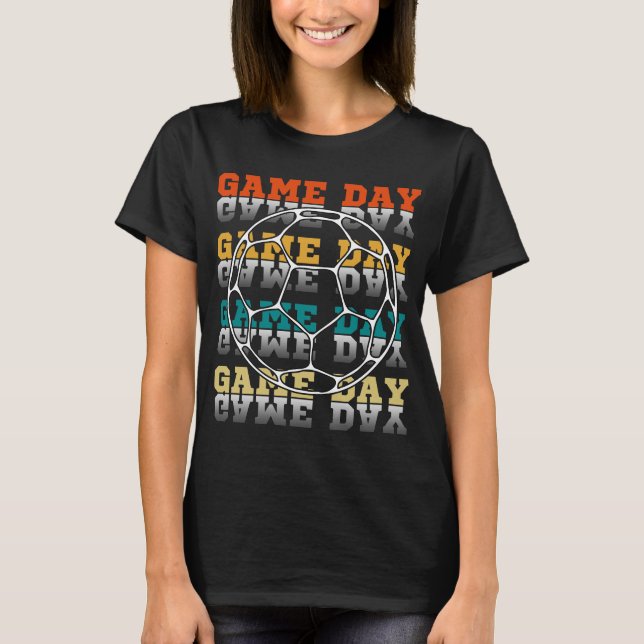 Speldagsfotare Älskare Färg typografi T Shirt (Framsida)