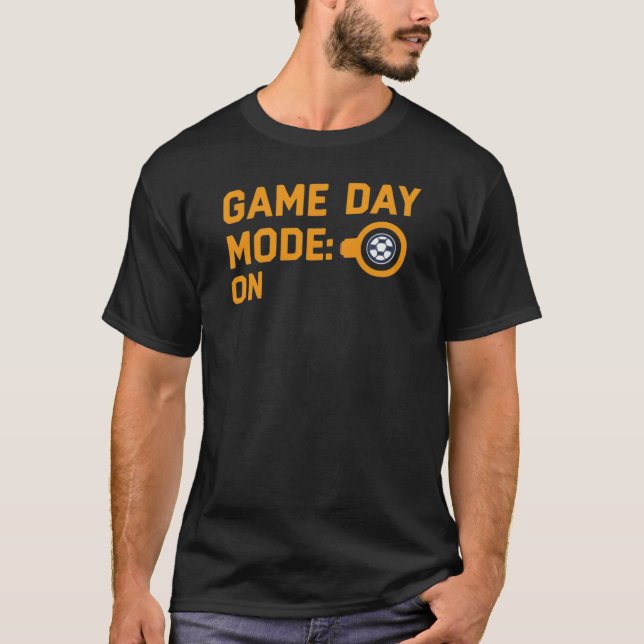 Speldagsläge på - Fotboll Fläkt T Shirt (Framsida)