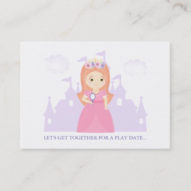 Speldatum för Princess och Hennes Magic Spegel (Framsida)