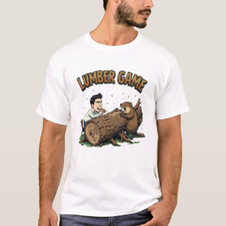 Speldesign - Beaver mot mänsklig konkurrens T Shirt