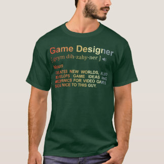 Speldesigner Definition retro T Shirt