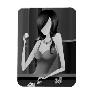 Speldrottning - Las Vegas Casino Magnet
