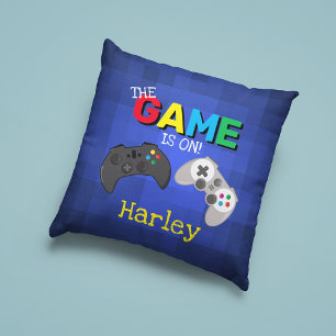 Spelet är igång! TV-spel Kudde