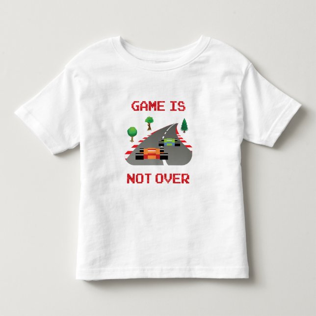 Spelet är inte överst i bildspel t shirt (Framsida)