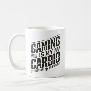 Spelet är min vagn - den roliga spelaren Humor Kaffemugg