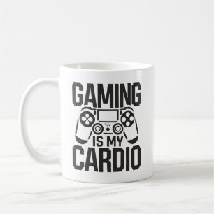 Spelet är min vagn - den roliga spelaren Humor Kaffemugg