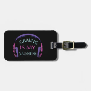Spelet är min Valentine Bagagebricka