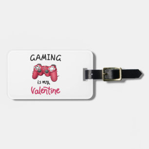 Spelet är min Valentine Bagagebricka