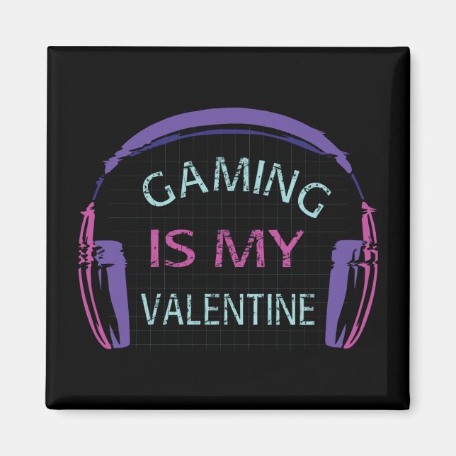 Spelet är min Valentine Magnet (Framsidan)