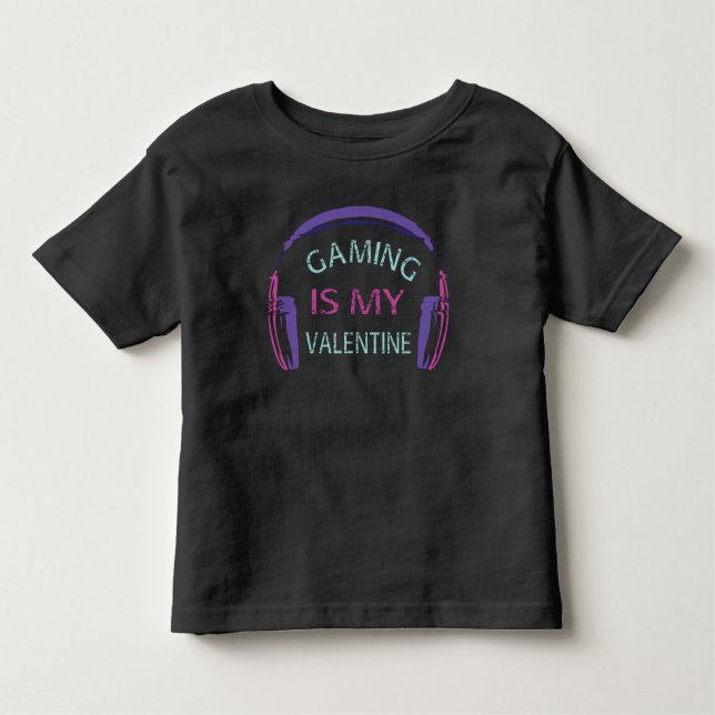 Spelet är min Valentine T Shirt (Framsida)