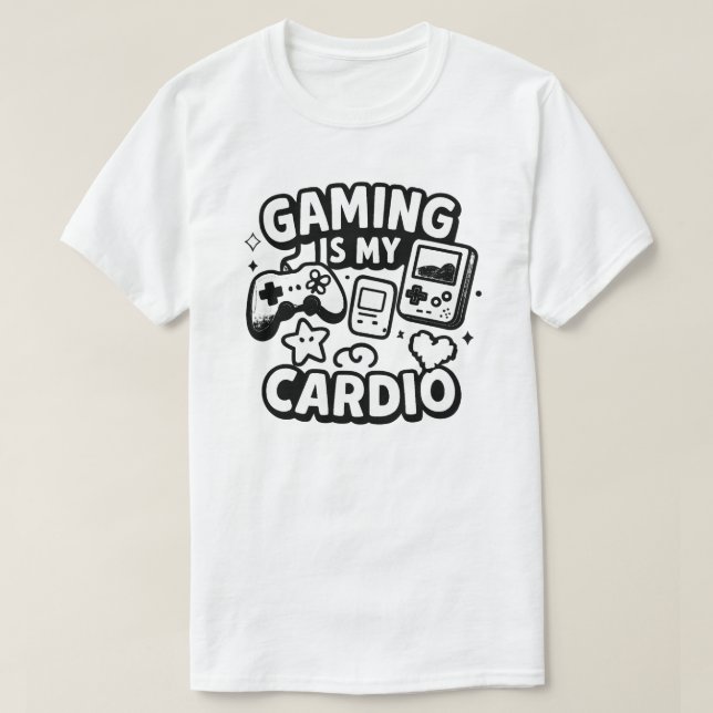 Spelet är mitt spel t shirt (Design framsida)