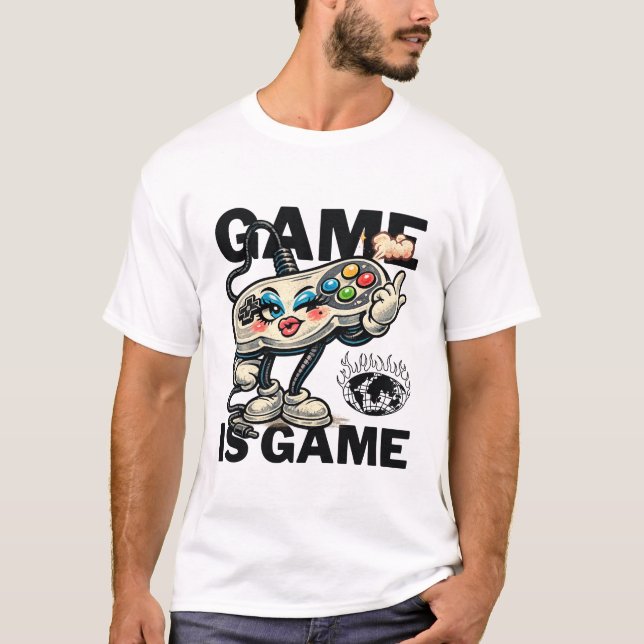 Spelet är spelet t shirt (Framsida)