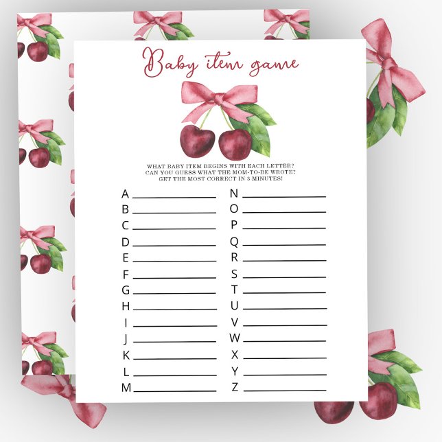 Spelet Baby för babydusch (Skapare uppladdad)