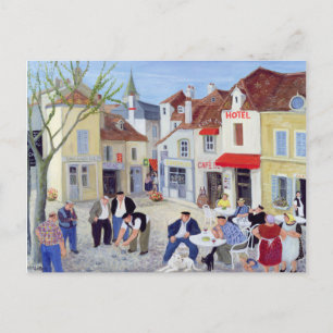 Spelet Burgundy Vykort