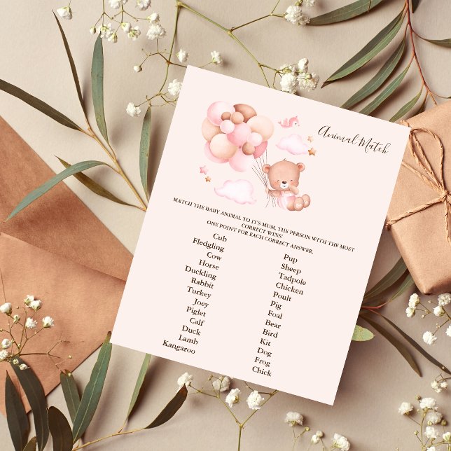 Spelet Djurmatchning för babyskor (Skapare uppladdad)