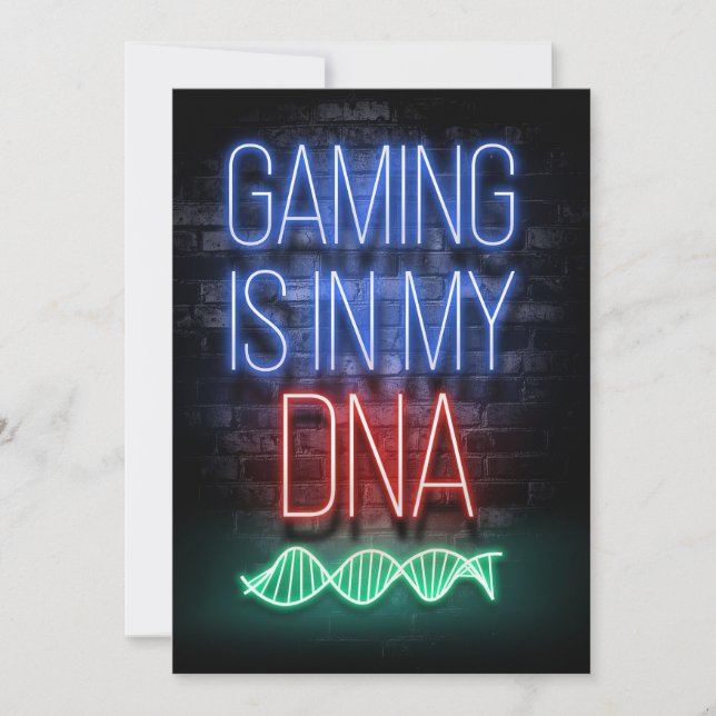 Spelet finns i mitt DNA Spara Datumet (Framsida)