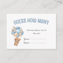 Spelet för babybabyskor i nallen tilläggskort