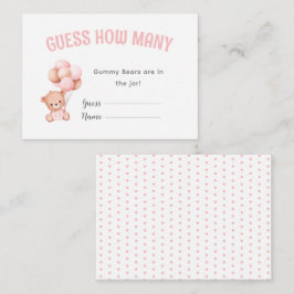 Spelet för babybabyskor i nallen tilläggskort