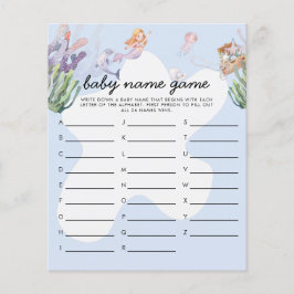 Spelet för babykläder i Sjöjungfrun Namn