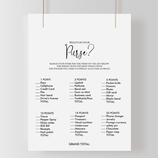 Spelet för Purse Script-Möhippa (Skapare uppladdad)