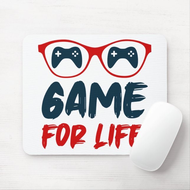 Spelet för spel i hela livet musmatta (Med mus)