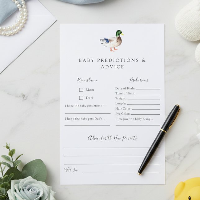 Spelet Förutsättningar och råd för babyskor i Anka (Skapare uppladdad)