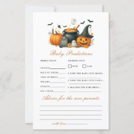 Spelet Halloween Baby Shower Prediction Adapter Ga