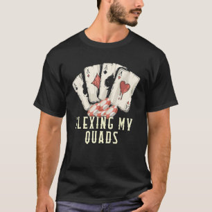 Spelet Har Flashat Spelare Poker-spel T Shirt